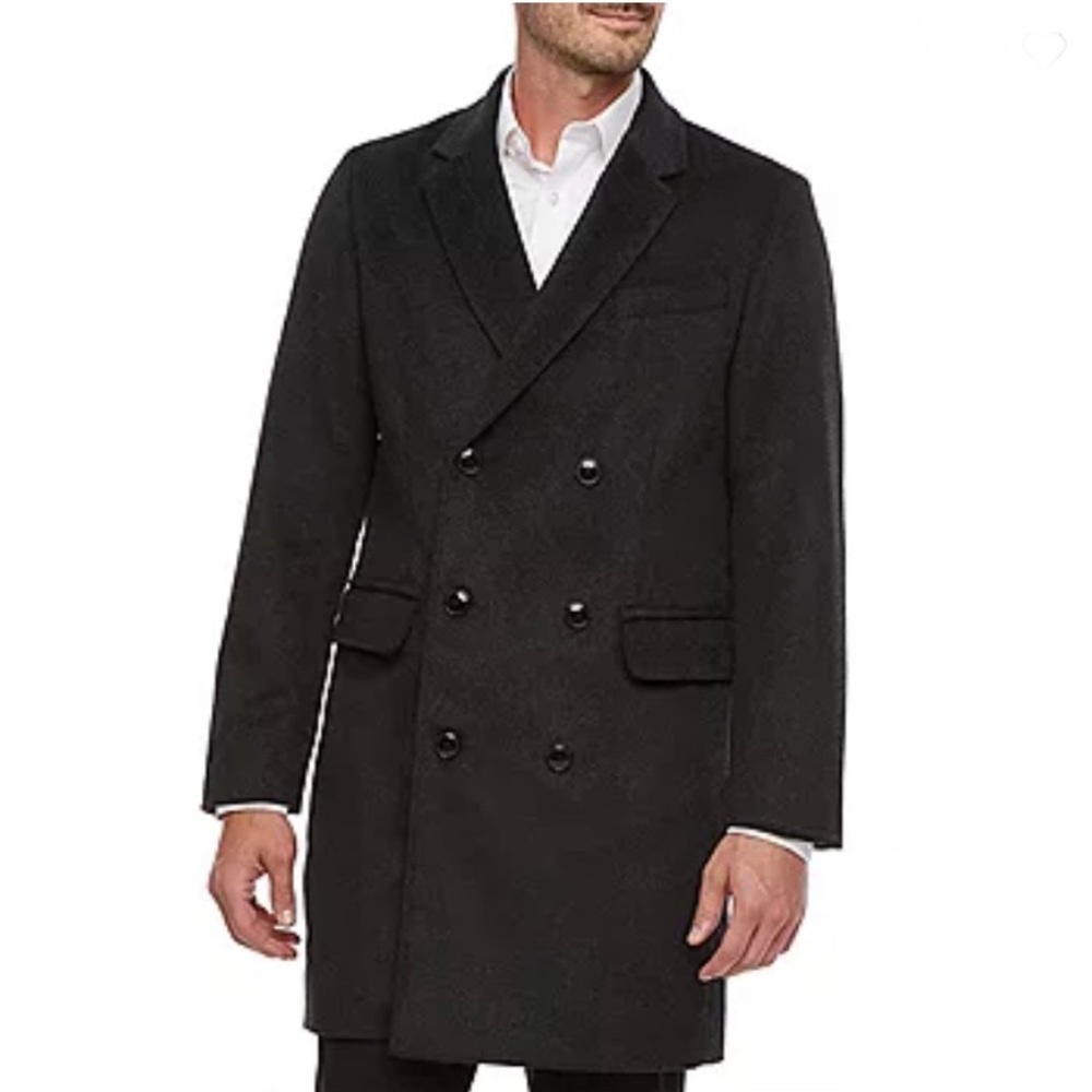 NWT Stafford Mens Water Resistant Midweight Topcoat
